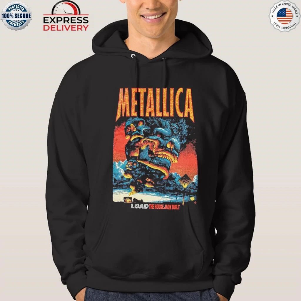 Metallica Load The House Jack Built Art By Max Loeffler Addition Load Series Shirt