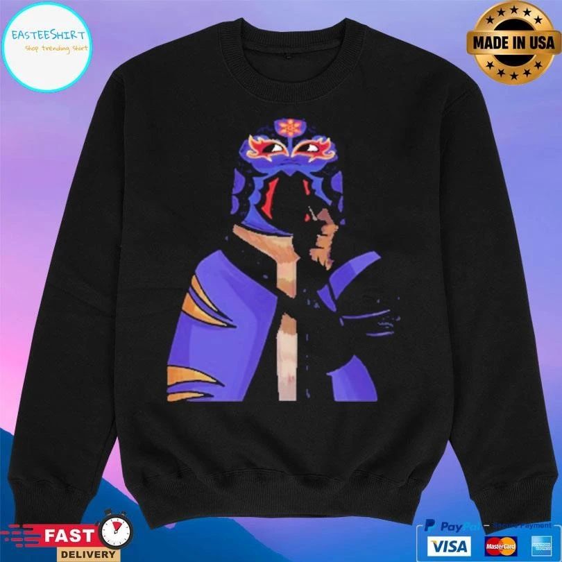 Thinking Monkey Purple Mask T-shirts