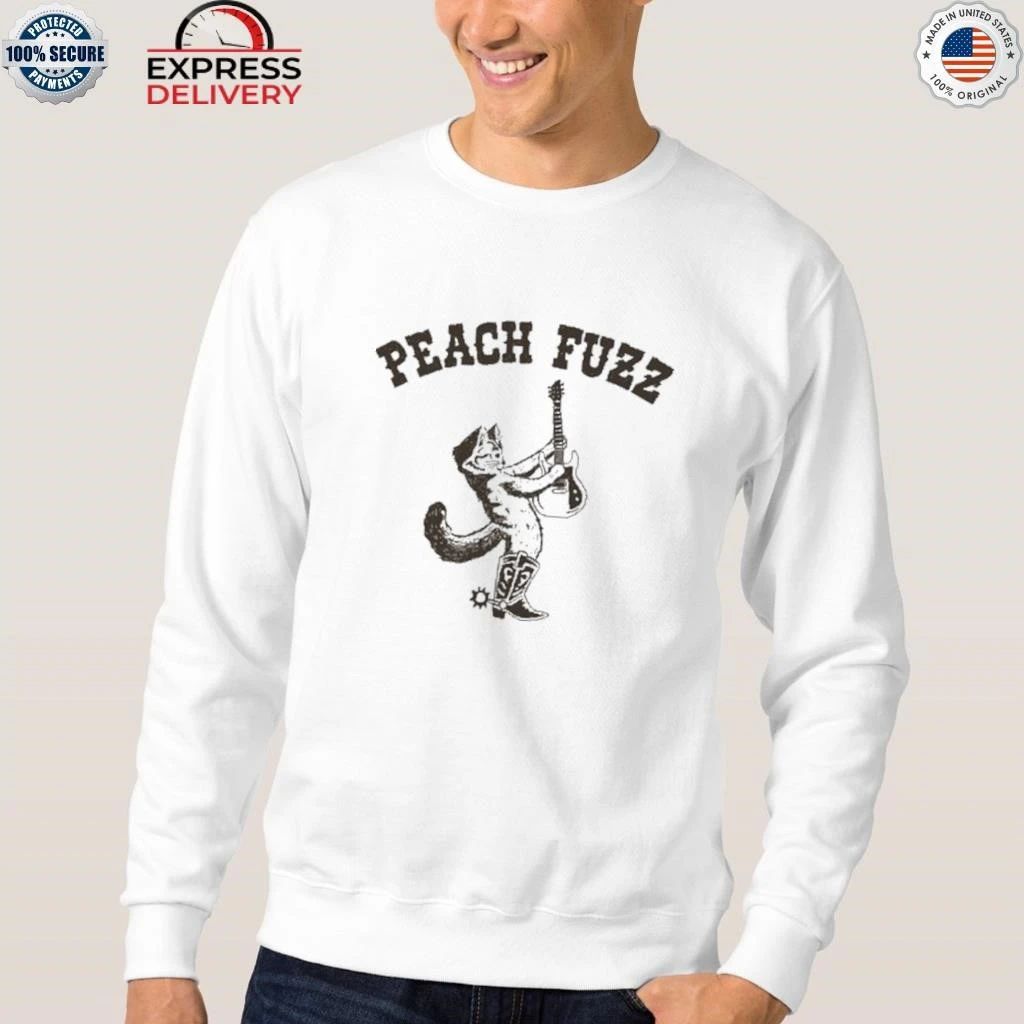 Peach Fuzz Cowboy Cat Shirt