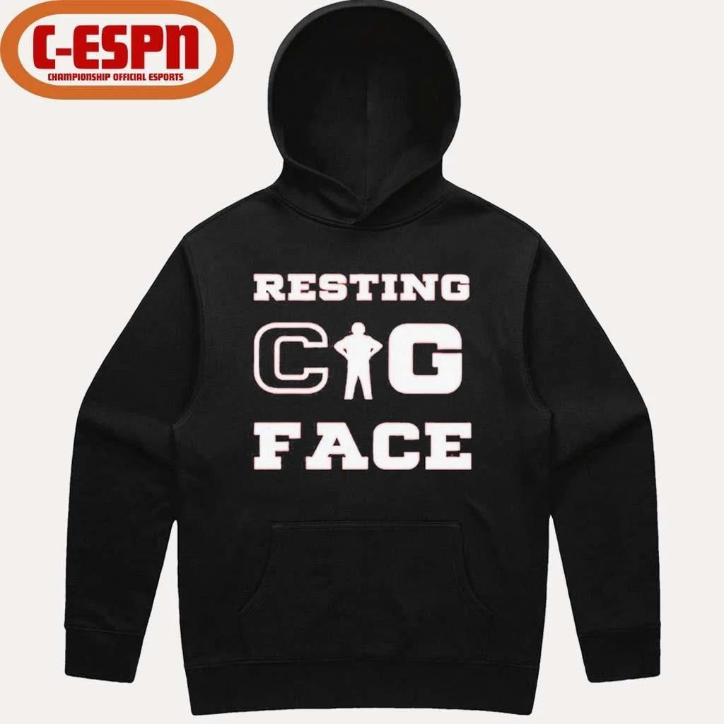 Aaron Matas Resting Cig Face T-Shirt