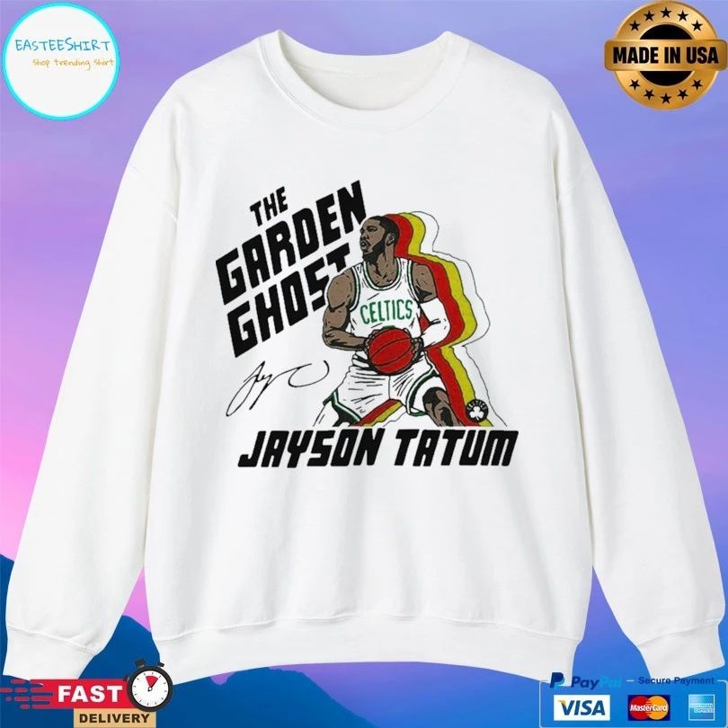 The Garden Ghost Jayson Tatum Signatures T-shirt