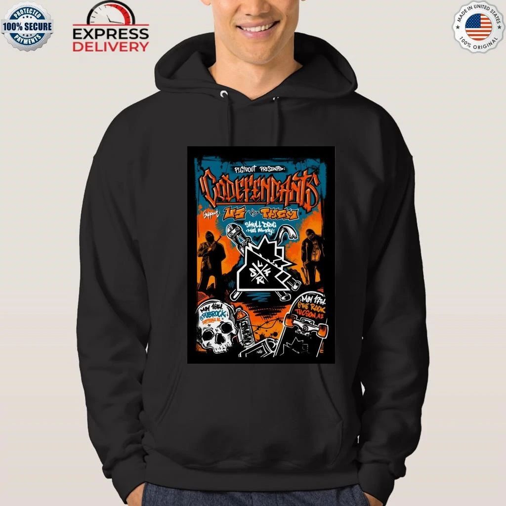 Codefendants Arizona Shows May 16-17 2026 Shirt