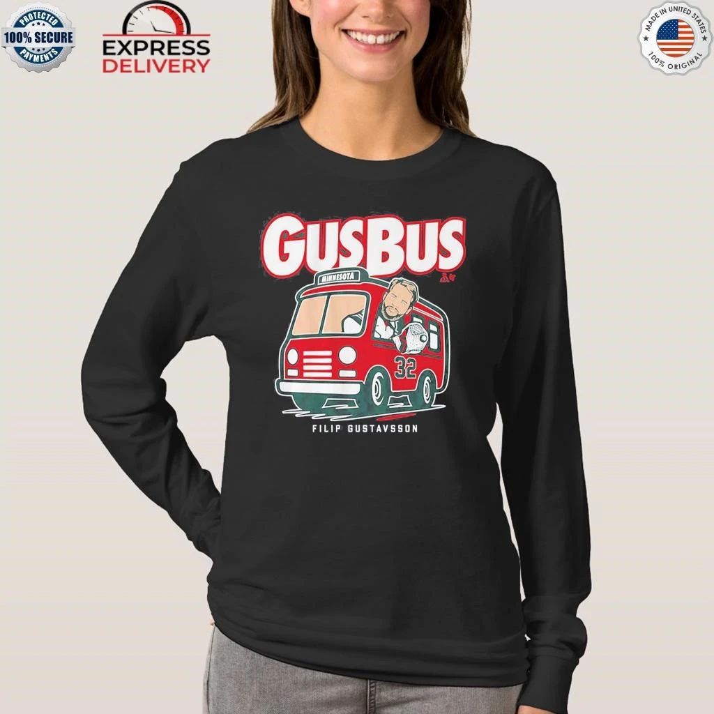 Filip Gustavsson Hop On The Gus Bus Shirt