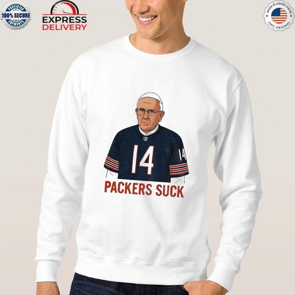 Bears Pope Packers Suck Shirt