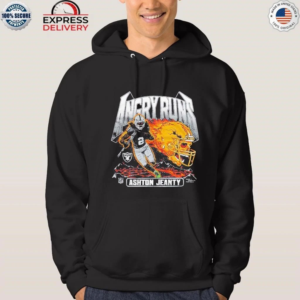 Angry Runs 2025 Raiders Ashton Jeanty Shirt