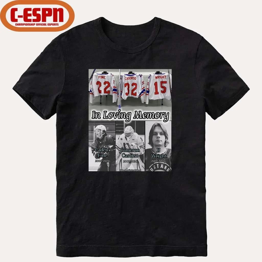 In Loving Memory Of Cameron Casorso, Caden Fine And JJ Wright Shirt