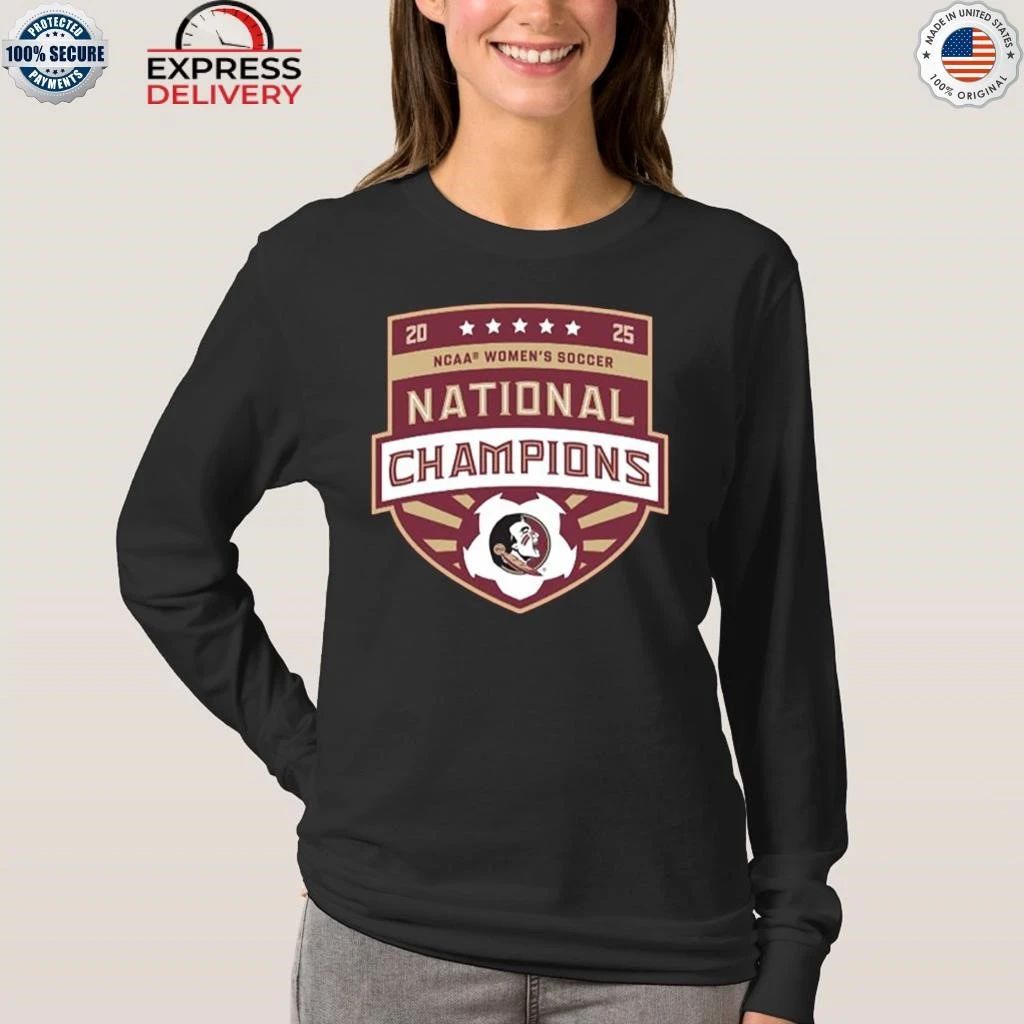 Women’s Soccer National Champions Fsu Soccer 2025 Shirt