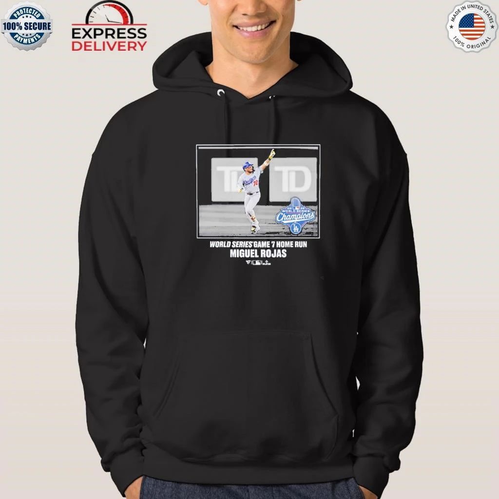 Miguel Rojas Los Angeles Dodgers 2025 World Series Champions Moment Shirt