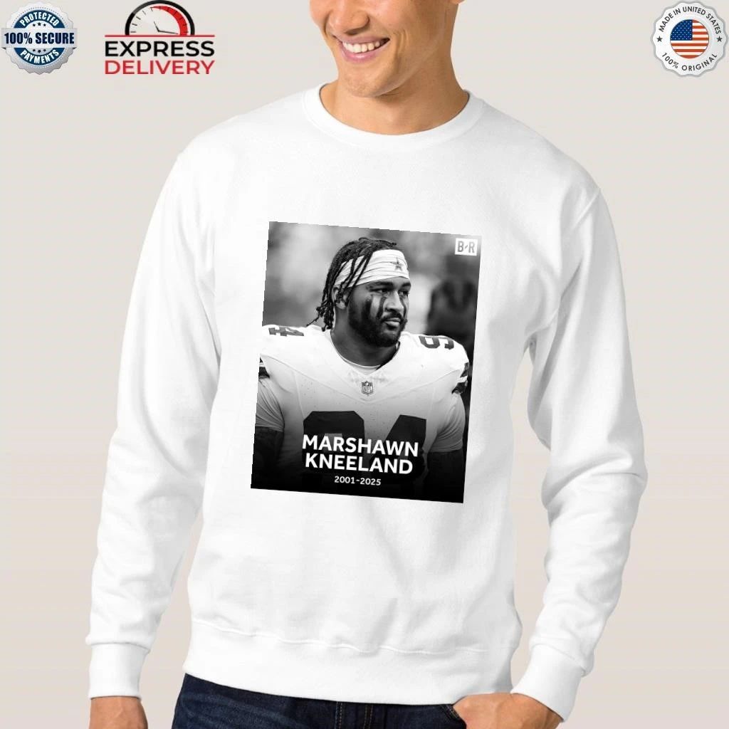Cowboys announce DE Marshawn Kneeland has died at 24 years old 2001 – 2025 Bleacher Report Shirt