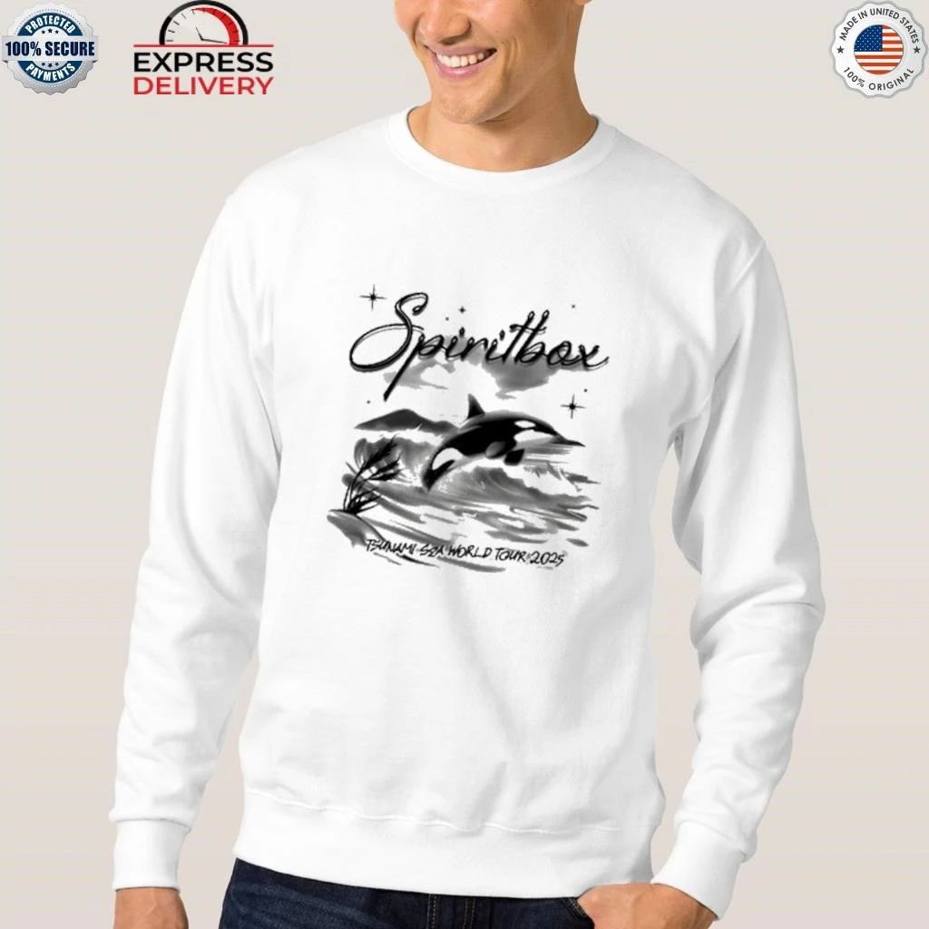 Tsunamisea Airbrush Orca White Shirt