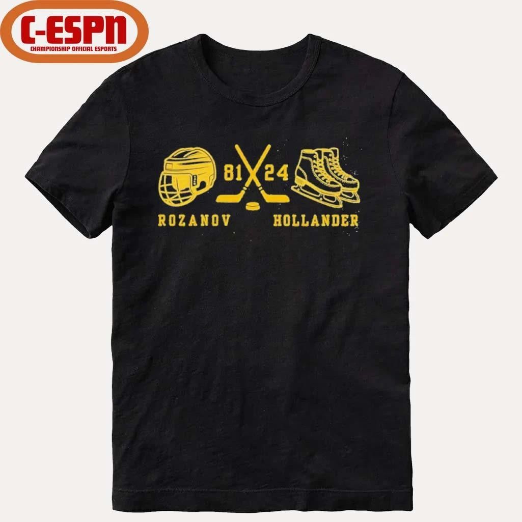 Rozanov And Hollander Boston Raiders Hockey Shirt
