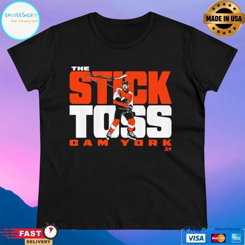 Philadelphia Flyers Cam York The Stick Toss Shirt