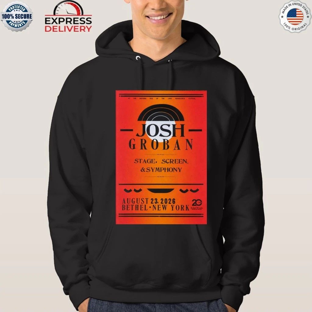 Josh Groban August 23 2026 In Bethel NY Shirt