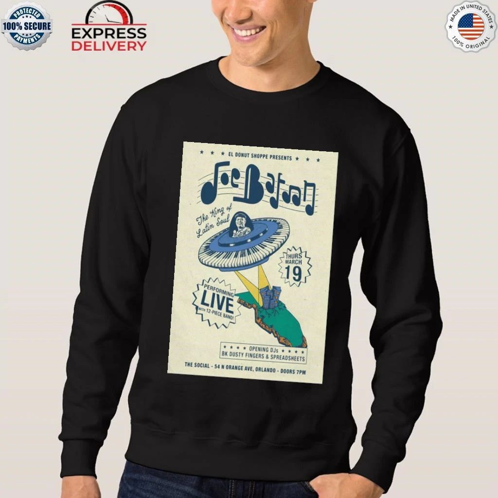 Joe Bataan Orlando FL On Mar 19 2026 Tour Shirt