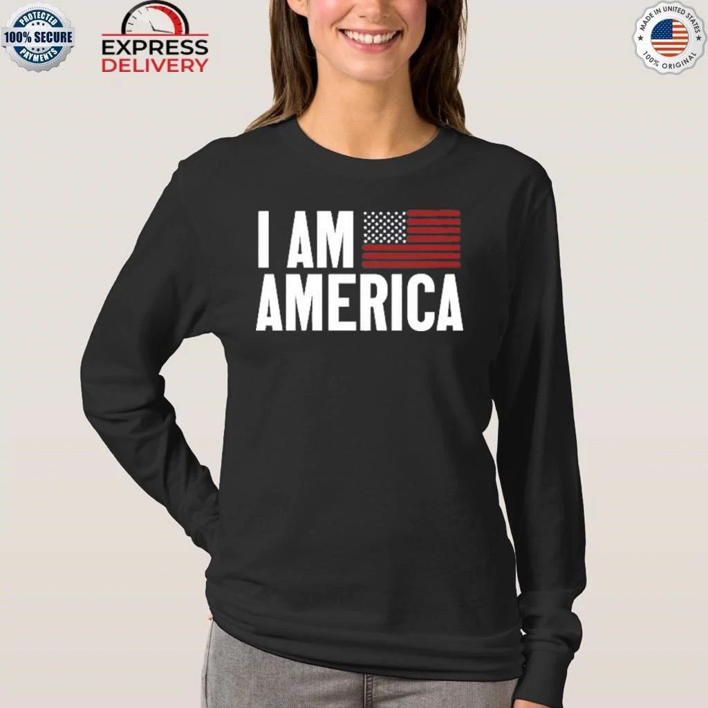 Nick Fuentes I Am America Flag Shirt