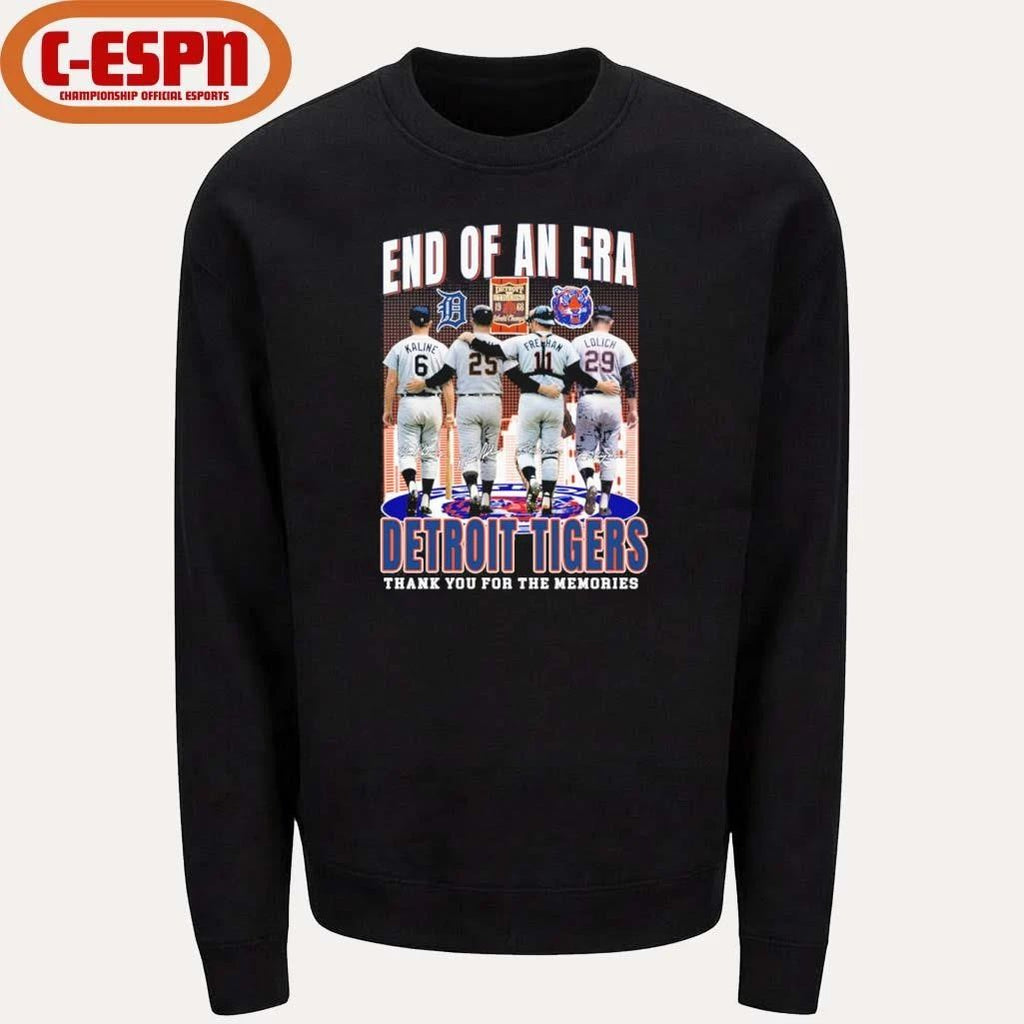 End Of An Era Detroit Tigers Legends Shirt