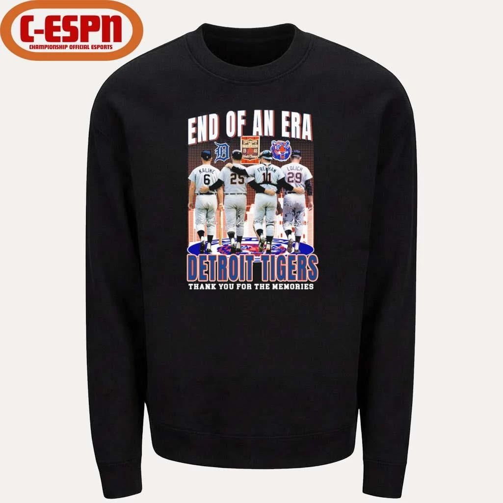 End Of An Era Detroit Tigers Legends Shirt