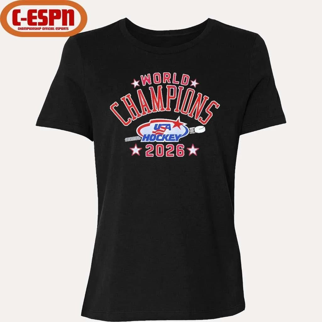 USA Hockey 2026 World Champions Shirt