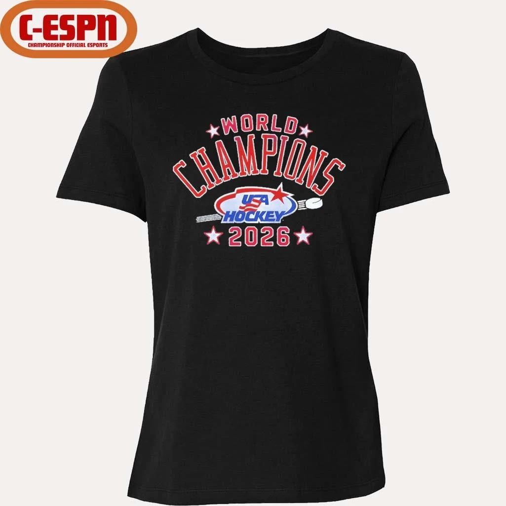 USA Hockey 2026 World Champions Shirt