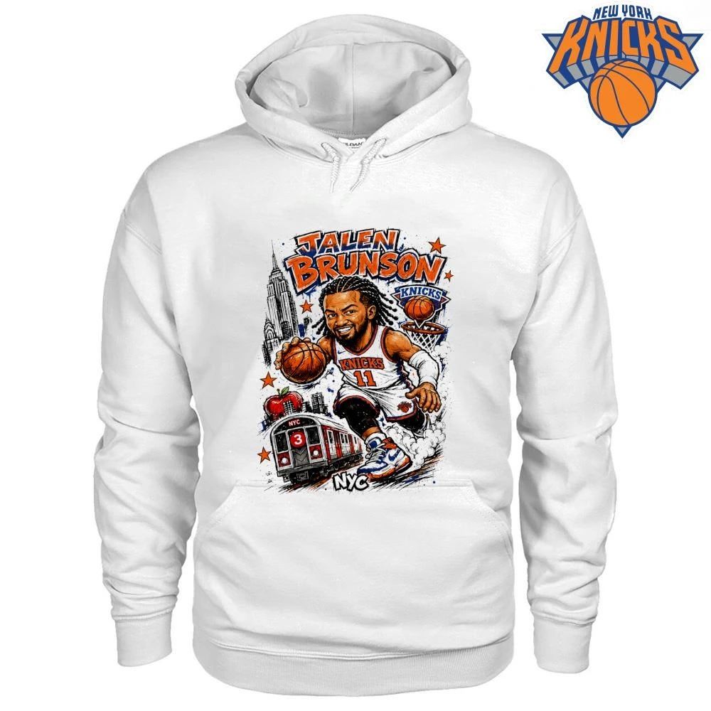 Jalen Brunson New York Knicks NYC Subway Caricature NBA Finals 2026 shirt