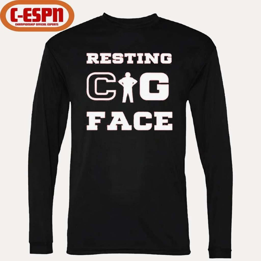 Aaron Matas Resting Cig Face T-Shirt