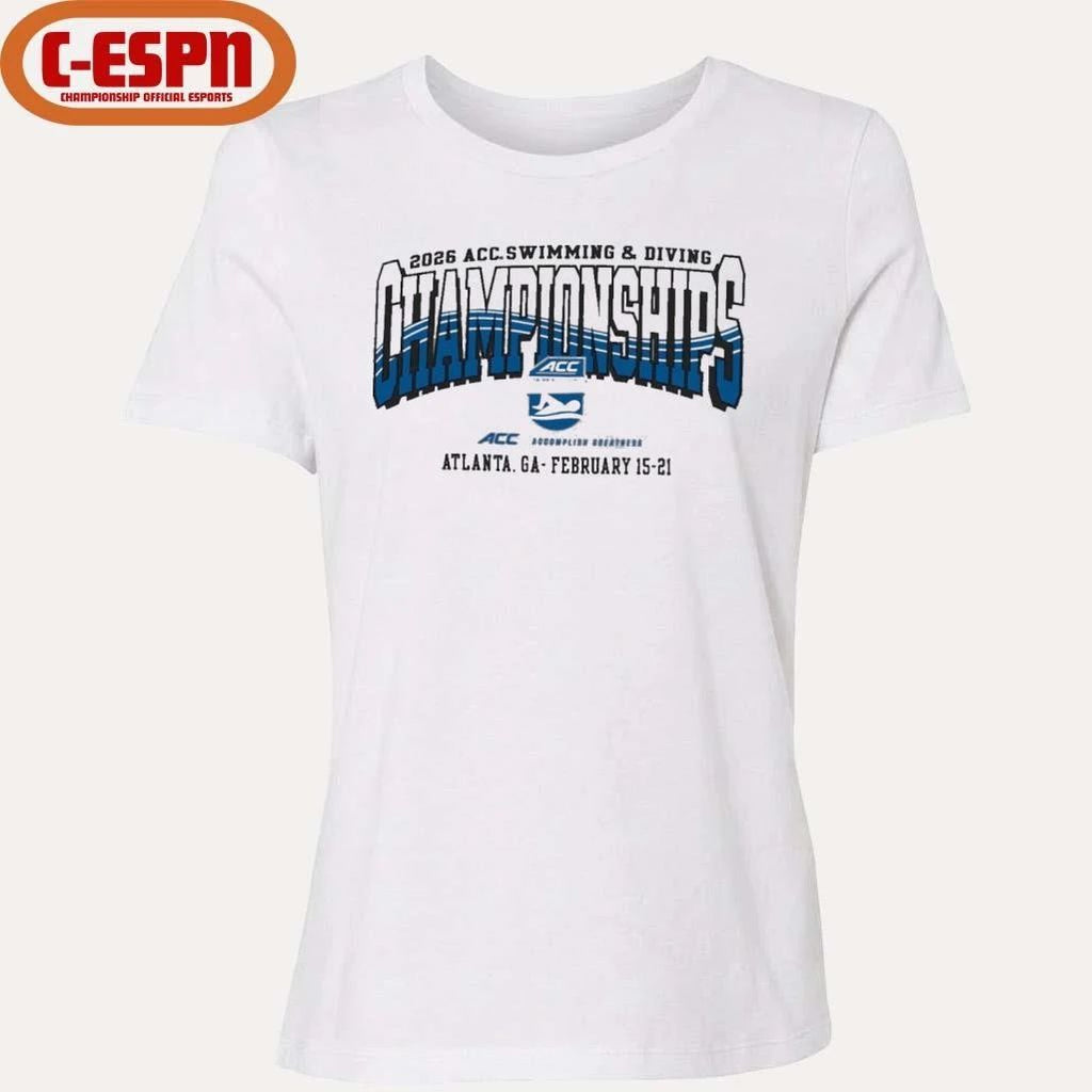 2026 ACC Swimming & Diving Championships T-Shirt