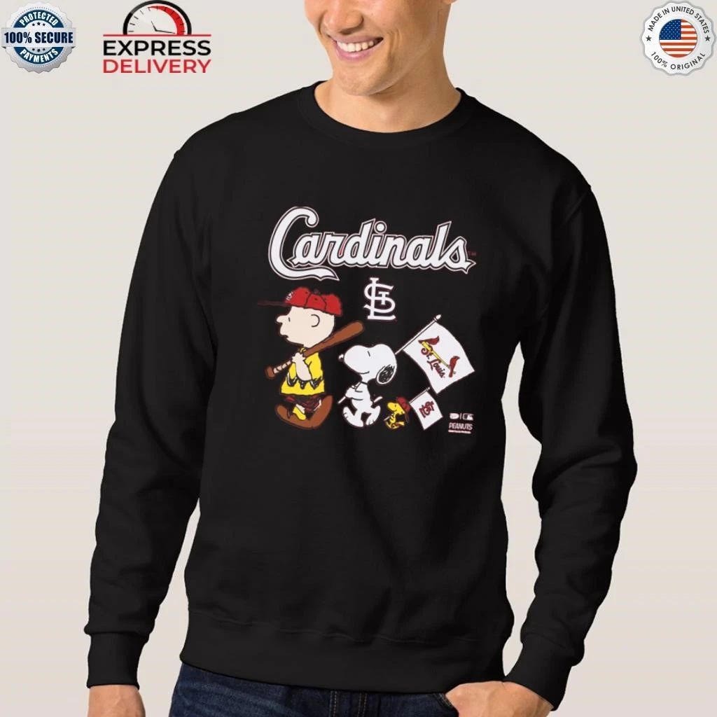 St. Louis Cardinals Toddler Peanuts Flag Shirt