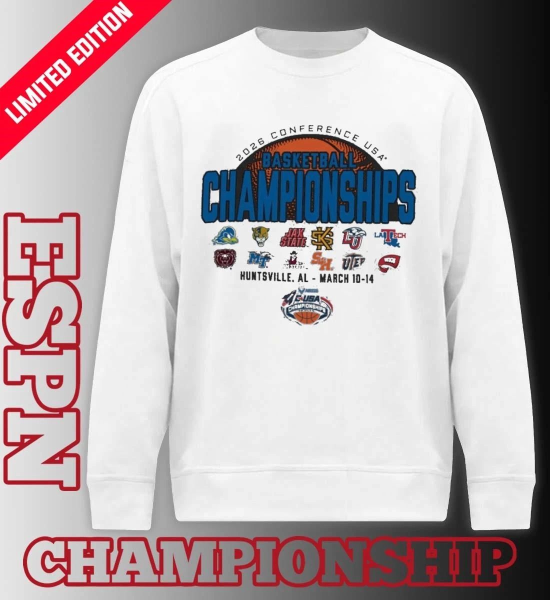 2026 C-USA Basketball Championship – Huntsville, AL Shirt