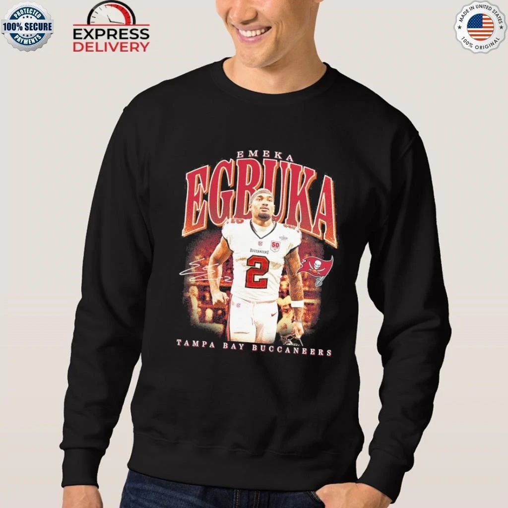 Emeka Egbuka Tampa Bay Buccaneers Big & Tall Player Hype Shirt