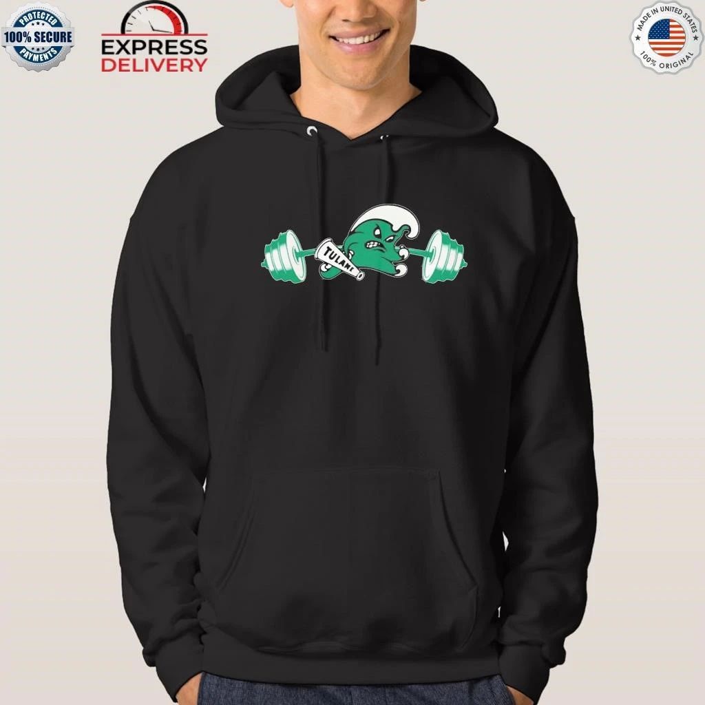 Shadre Hurst Weight Lifting Tulane Shirt