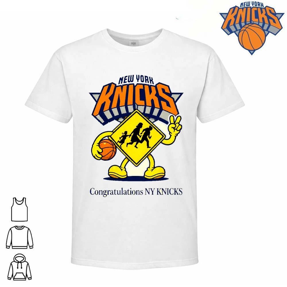 New York Knicks Champions NBA 2026 Congratulations NY Knicks Pedestrian Crossing Mascot Shirt
