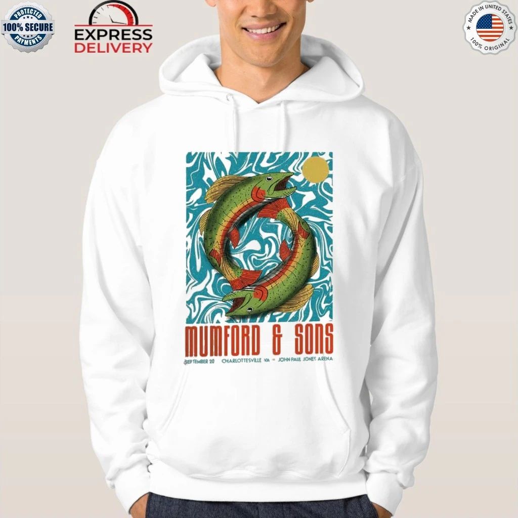 Mumford And Sons John Paul Jones Arena 2026 Tour Charlottesville VA September 20th Shirt