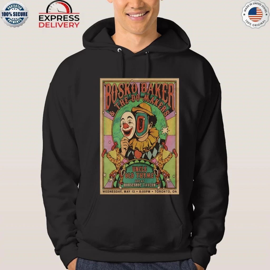 Bosko Baker And Uncle Old Thyme Event Toronto ON On May 13 2026 Shirt