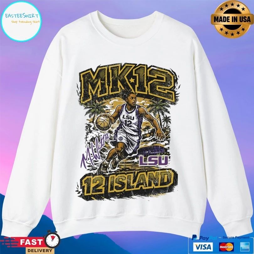 Mikaylah Williams Lsu Mk12 12 Island Signature T-shirts