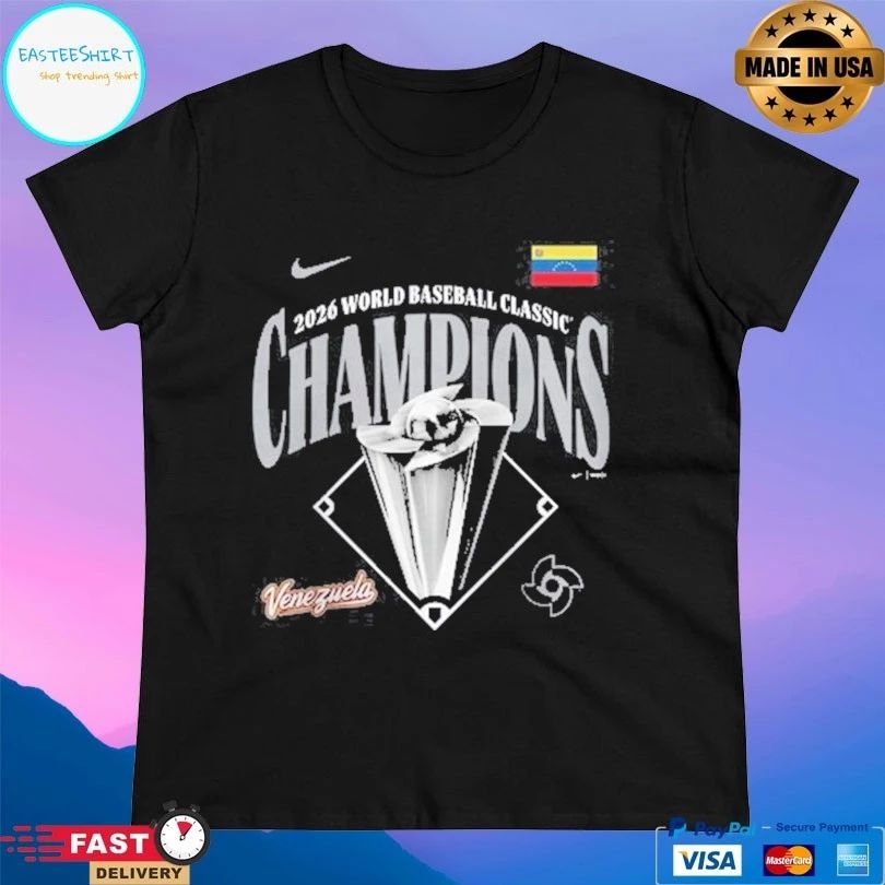 Venezuela Baseball 2026 World Baseball Classic Champions T-shirts