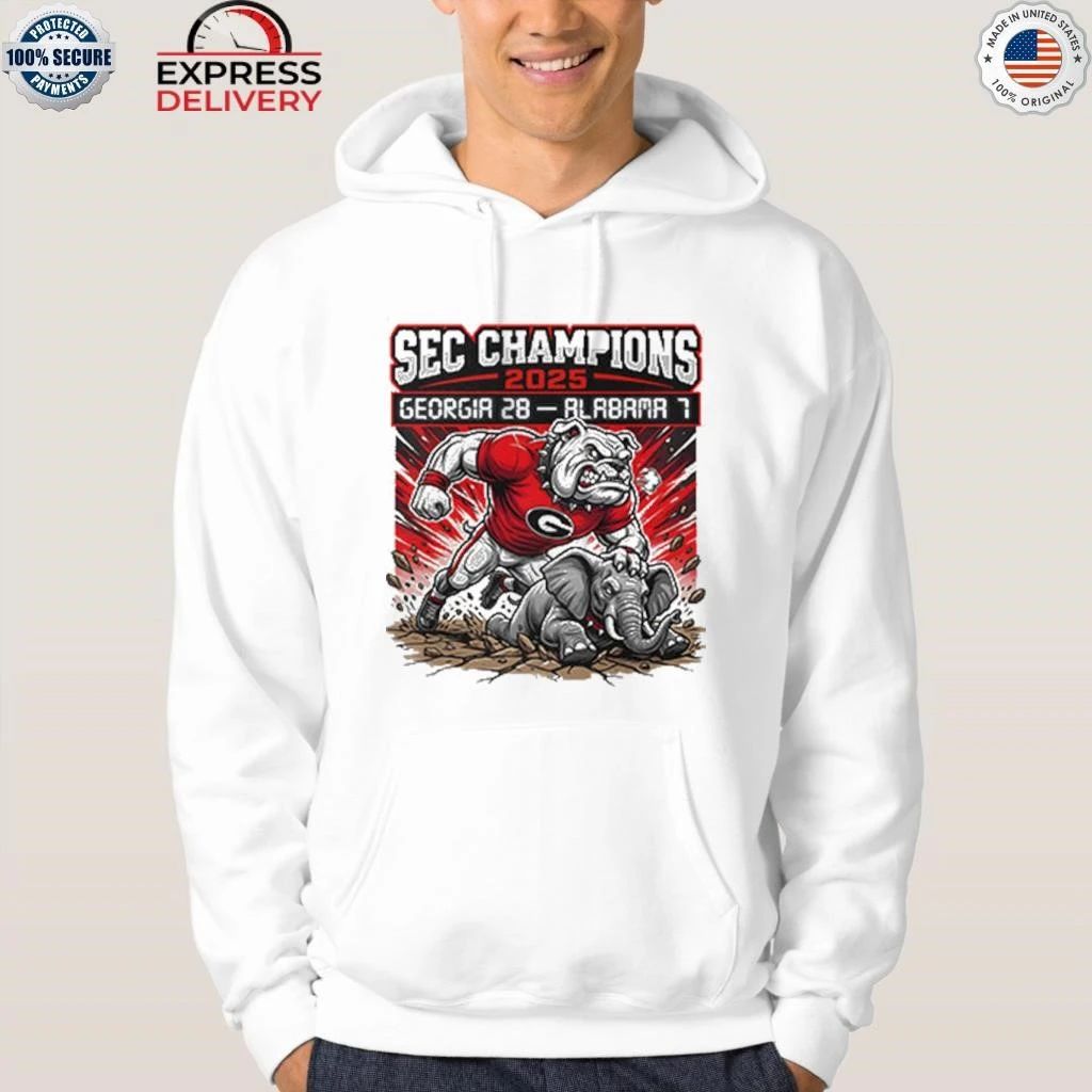 SEC Champions Georgia 28 Alabama 7 Shirt