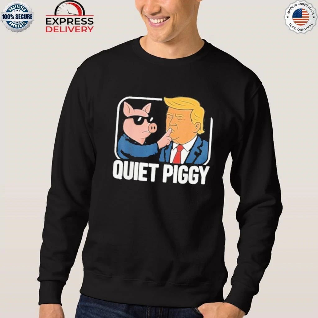 Lucas Sanders Trump Quiet Piggy Shirt