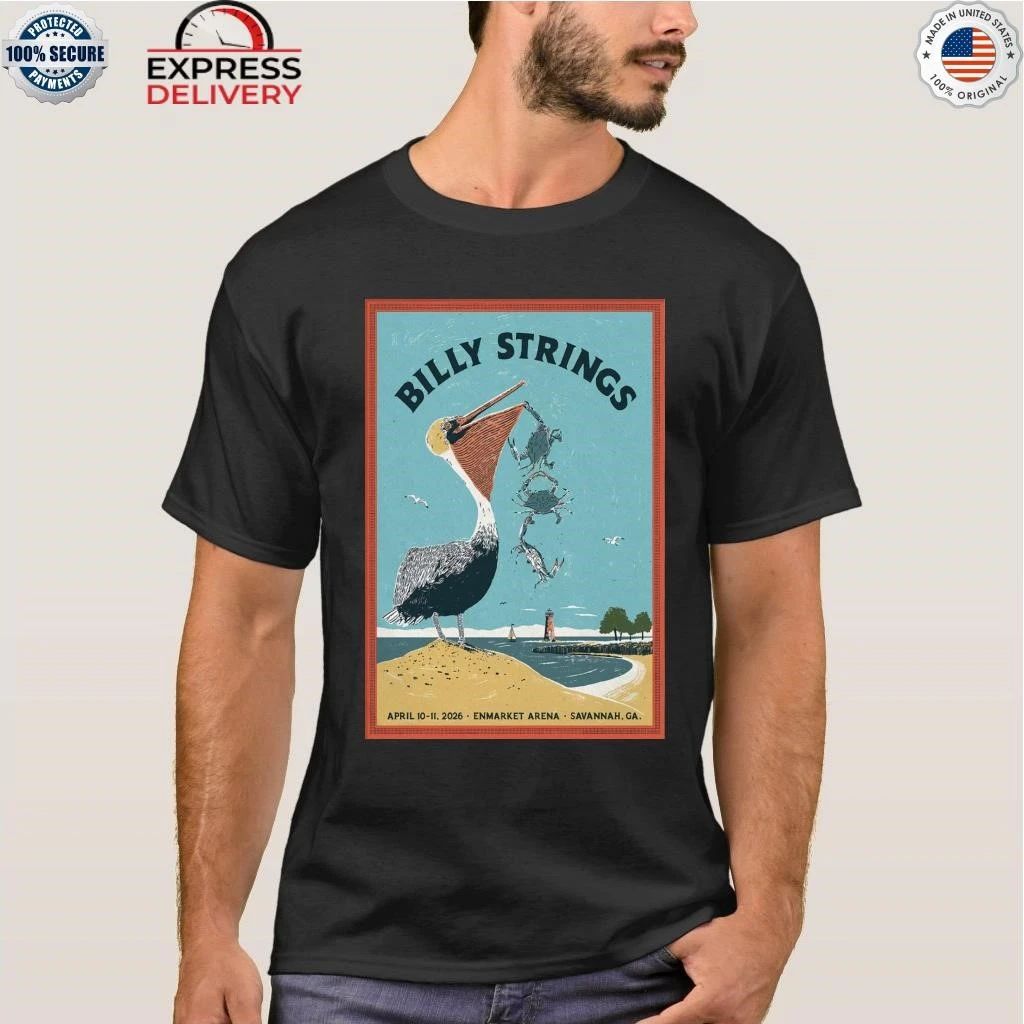 Billy Strings Savannah Enmarket Arena Apr 10-11 2026 Shirt