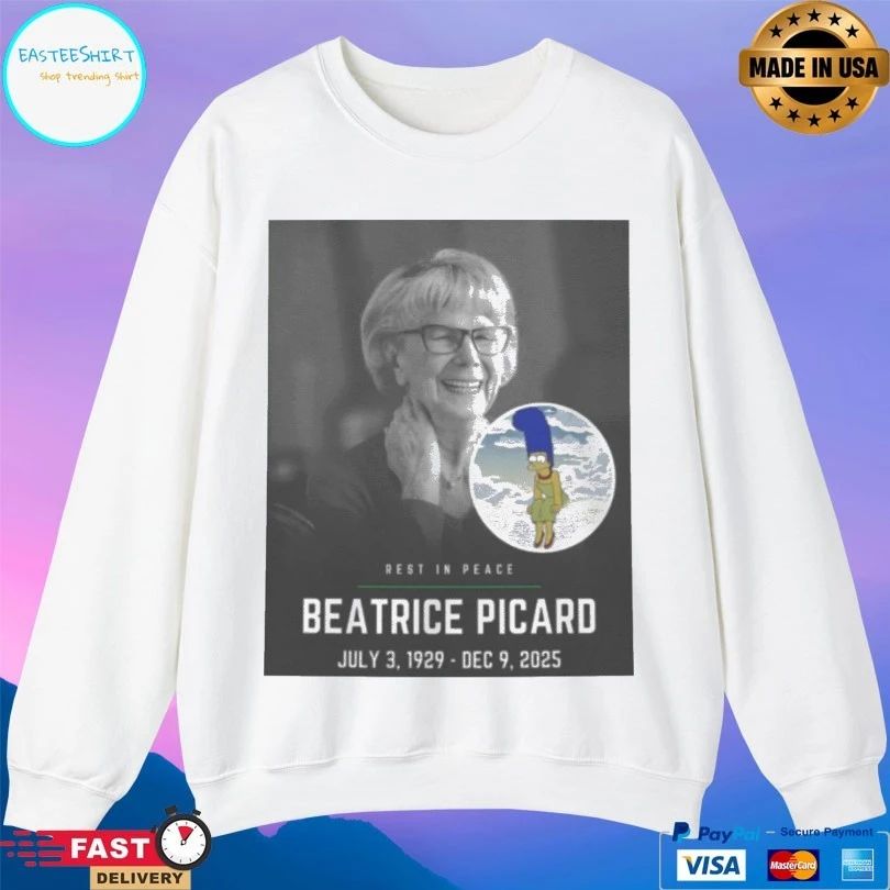 Rest In Peace Beatrice Picard July 3 1929 – Dec 9 2025 T-shirt