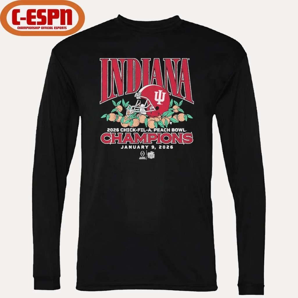 Indiana Football CFP Peach Bowl Champions Shirt