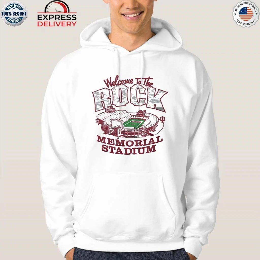 Indiana University Memorial Stadium Welcome To The Rock Shirt