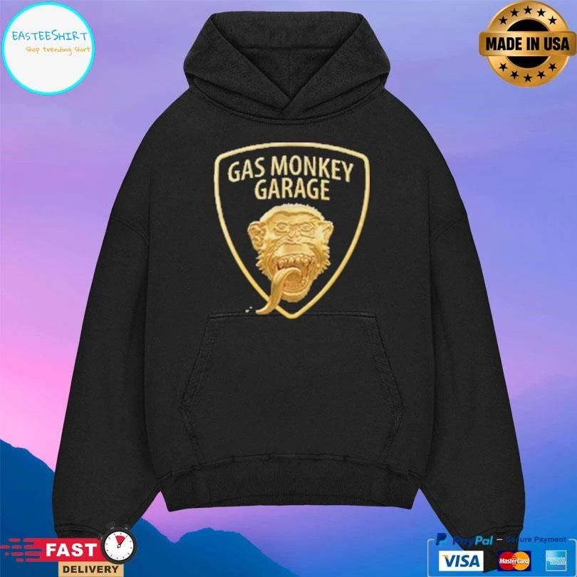 Gas Monkey Garage Shield T-shirts