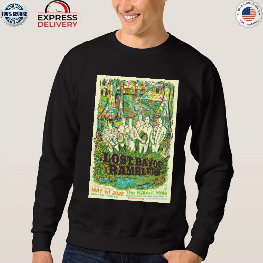 Lost Bayou Ramblers The Rabbit Hole New Orleans LA May 1 2026 Shirt