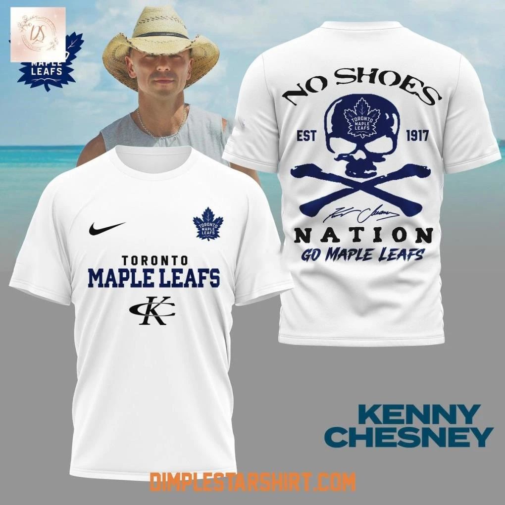 Toronto Maple Leafs x Kenny Chesney No Shoes Nation Shirt