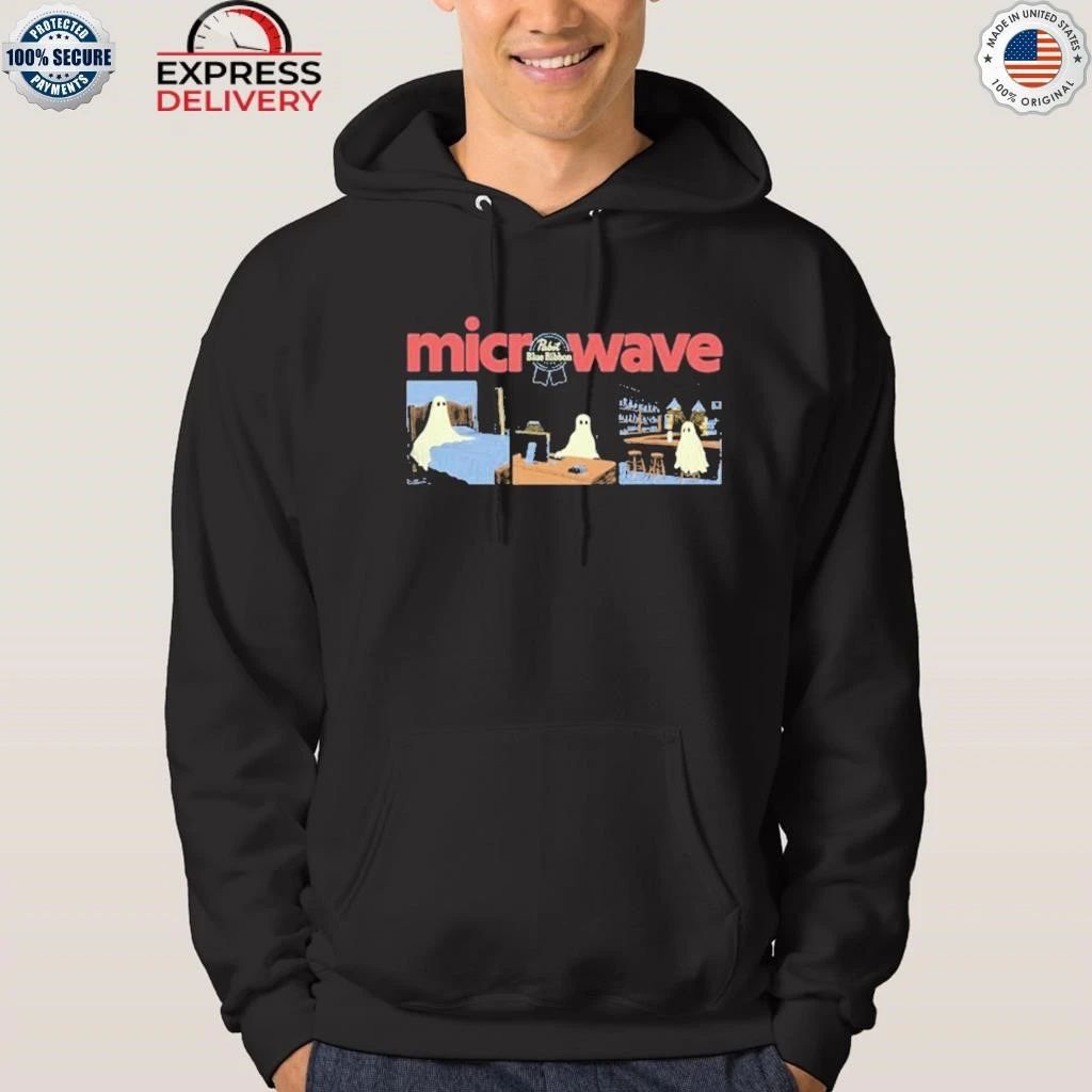 Microwave Pabst Blue Ribbon Collab Shirt