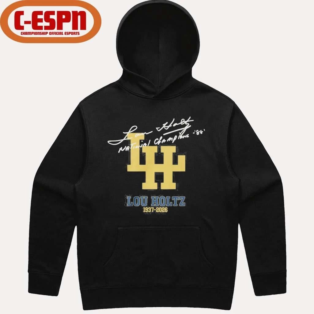 Lou Holtz 1937-2026 Logo Shirt