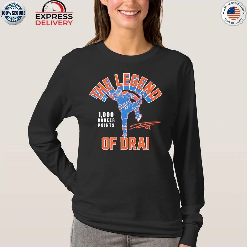 Leon Draisaitl The Legend of Drai 1,000 Points Shirt
