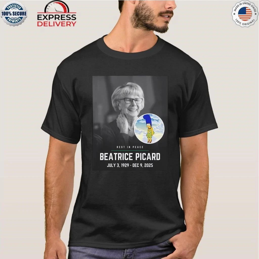 Rest In Peace Beatrice Picard 2025 Shirt