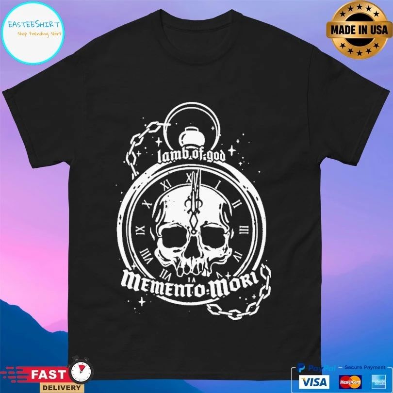 Lamb Of God Memento Mori Skull T-shirt