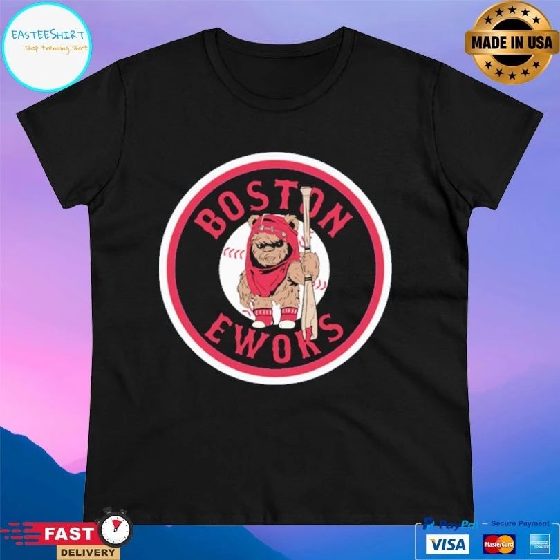 Boston Ewoks Baseball Logo T-shirt